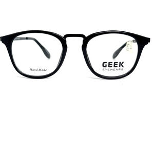 GEEK EYEWEAR Starship Black 48-20-145 Eyeglasses Frames Demo Lens H16950
